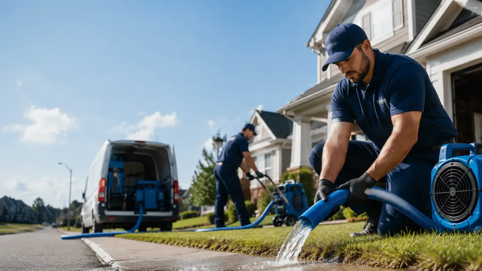 Flood Damage Restoration in London, WV